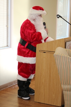 Santa Speaking